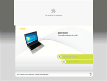 Tablet Screenshot of megatronbrasil.com.br